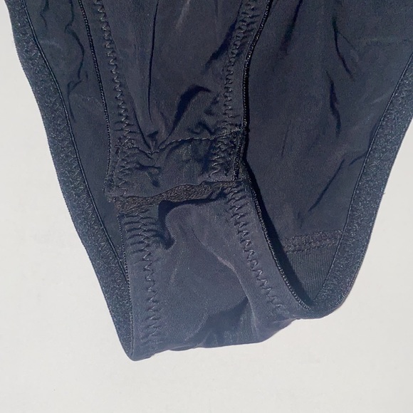 Forever 21 Underwire Corset Bustier Slinky Black Bodysuit Size Stretchy Medium - Picture 11 of 11